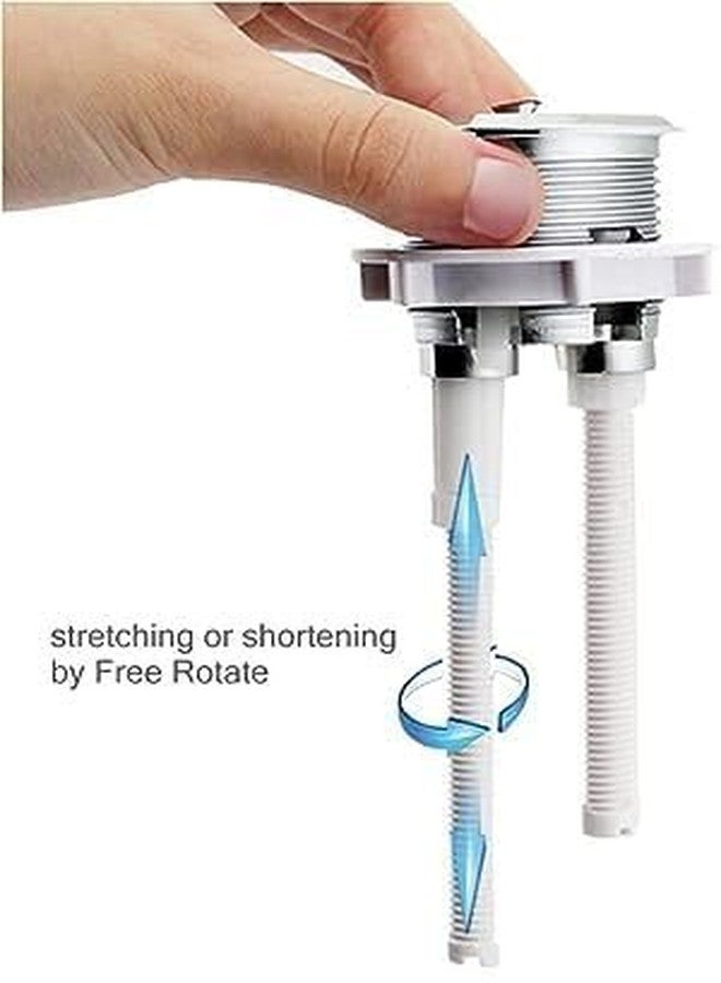 Ausam 58 MM Dual Flush Pusher Road with Push Button of One Piece Wc Dual Flush Fitting Flush Tank Lever - Image 3